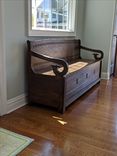 Custom Oak Bench 2 small