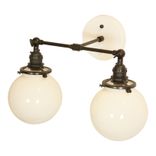 Langley Farmhouse Style Vanity Light 2 small