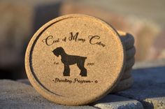 Personalized Cork Coasters (Set Of 4) 1 small