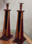 Wood Candle Holder 2 small