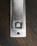 Mantel Shelf Bracket 2" Wide Heavy Duty - Metal Hand Forged Corbel - Farmhouse Rustic Iron Bracket 2 small