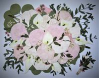 Floral Preservation ~ Bridal Bouquets ~ Pressed Flower Art 1 small