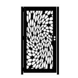 Decorative Steel Gate - Twisted Metal Art - Illusion Wall Panel - Outdoor Gate - Driveway Gate 1 small