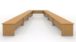 Custom Conference Table - V Shape 1 small