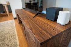 Wooden Entertainment Center 4 small