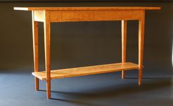Console Table In Figured Cherry 2 small