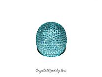 Crystallized Eos Lip Balm Genuine European Crystals - Any Flavor! Bedazzled Makeup 3 small