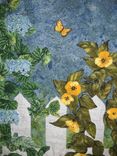 White Picket Fence Wall Quilt 6 small