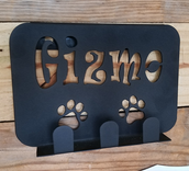 Custom Name Leash Holder 2 small