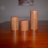 Pillar Candle Holder - Fire And Rain 2 small