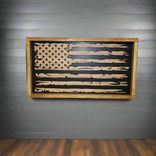 American Flag Wall Art Sign 3 small