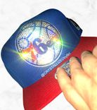 Philadelphia 76ers Sixers Nba Crystallized Snapback Baseball Cap Genuine European Crystals Bedazzled 1 small