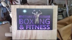 3 Dimensional Lighted Metal Signs 2 small