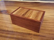 Bubinga And Zebrawood Jewelry Box 1 small