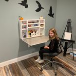 Home Office Wall Mounted Desk 1 small
