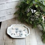 Dragonfly Decor Chippy White Paint Decor Dragonfly Jewelry Tray Vanity Organizer 3 small