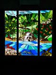 Stained Glass Prayer Room Wall - Kealaula 1 small