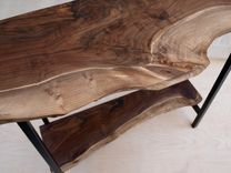 Live Edge Walnut Console Table 3 small