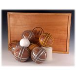 Bocce Sets With Painted Balls 4 small