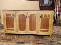 Original Design, Cherry And Alder Arts And Crafts Style Cabinet 1 small