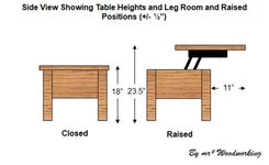 Lift Top Combination Storage Coffee Table And Desk Made From Solid Hardwood Or Pine 6 small