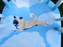 Flying Pug Rocking Chair 3 small