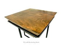 Mara Table Inverted Wood Pyramid With Metal Base 2 small