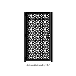 Moroccan Garden Gate - Custom Gate - Decorative Steel Gate - Handmade 6 small