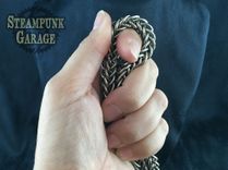 Wallet Chain - Black Or Silver Steel - Heavy Duty Industrial Strength 14 Swg 2 small