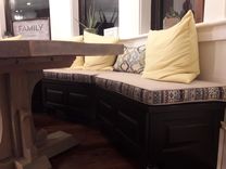 Custom Reclaimed Wood Dining Table With Bench 5 small