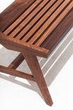 Slatted Bench - Mid Century Modern Inspired 3 small