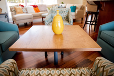 Square Coffee Table, Rectangle Coffee Table, Square Wood Coffee Table, Square Farmhouse Coffee Table 1 small