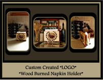 Napkin Holder, Custom, Any Image And Words 2 small