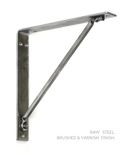Metal Shelf Bracket Handcrafted Forged. Kitchen Shelving. Wall Corbel. 1 small