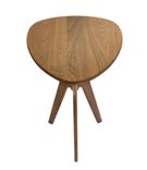 Morello Guitar Pick Side Table In Walnut 2 small