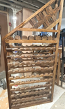 Wine Rack - Tailored Wooden Design for Under Stair Storage - Functional Decor for Wine Enthusiasts - Great Housewarming Gift 5 small