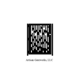 Melt Garden Gate - Decorative Steel Gate - Entry Gate - Architectural Panel - Handmade 4 small