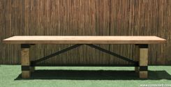 Rustic Industrial Conference Table. Modern Dining Table. Solid Wood Desk. Handmade Wood Furniture. 4 small
