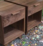 Walnut End Table / Night Stand 1 small