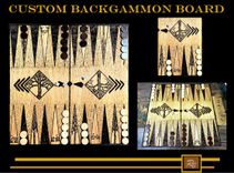 Custom, Wood, Board Games, Monopoly  Board,  Large, Game Room Games 3 small