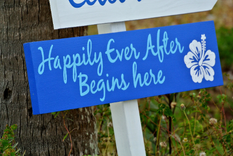 Welcome To Our Love Story Wedding Sign 6 small
