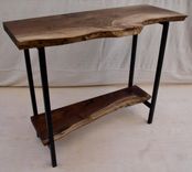 Live Edge Walnut Console Table 2 small