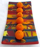Fused Glass Dish - Chimichurri 2 small