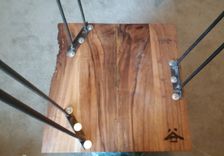 Live Edge Walnut End Table 6 small