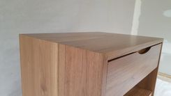 Walnut Nightstand 2 small