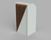 Thousand Oaks Collection Hostess Stands, Check-In Desk, Entry Podium, Guest Services Desk 6 small