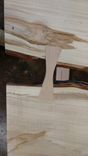 Live Edge Ambrosia Maple Desk With Brushed Steel Legs 5 small