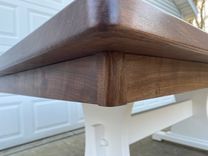 Walnut Tresstle Table 3 small