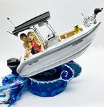 Nautical Birthday Personalized Cake Topper, Boating Cake Toppers 6 small