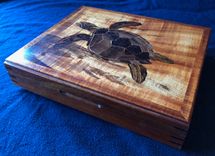 Honu Turtle Jewelry Box 2 small